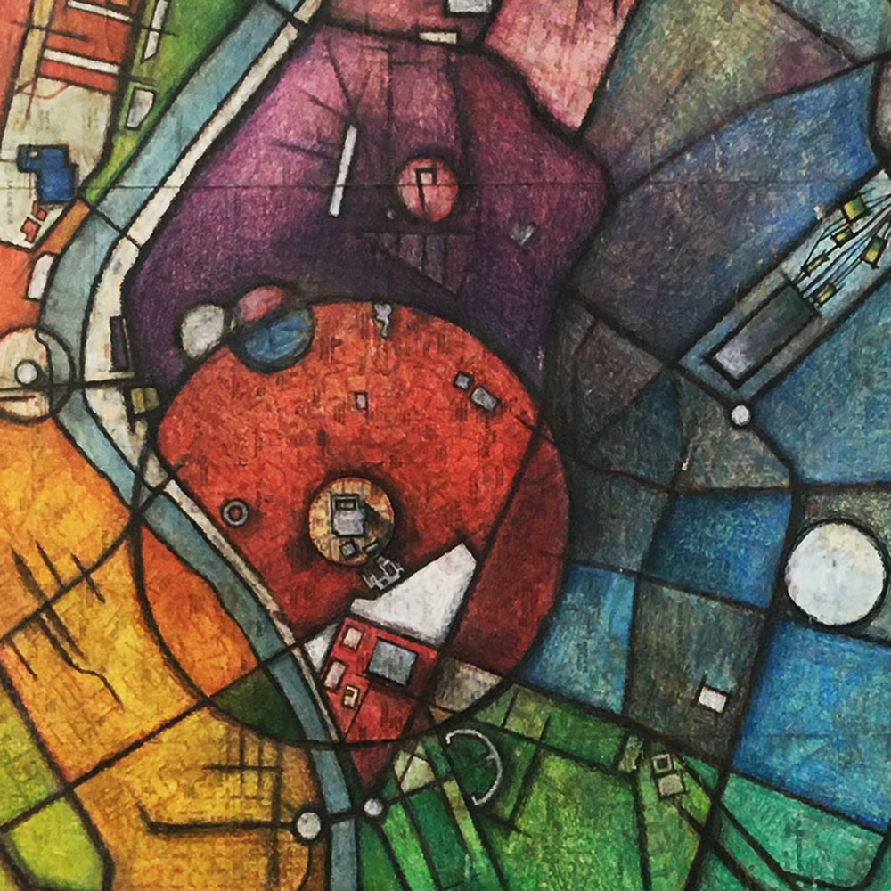 Sevilla Street Map - detail