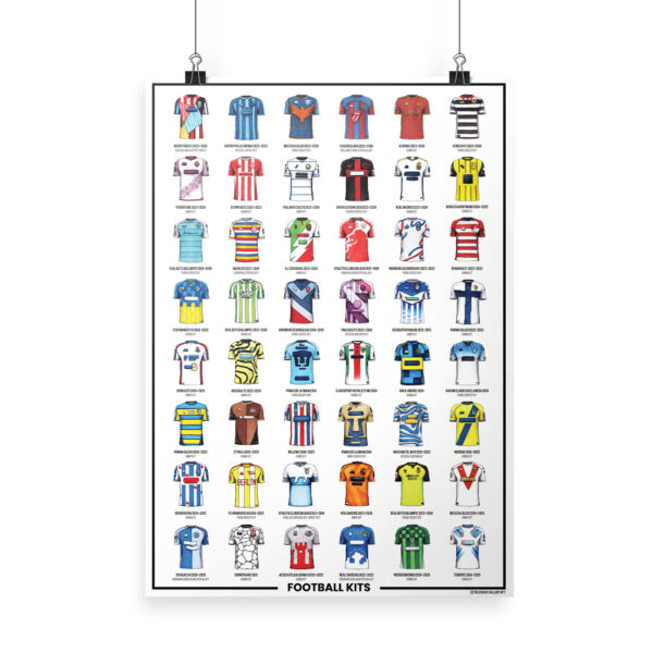 Football kit poster -3 Preview Print